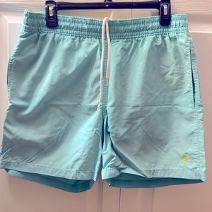 Seafoam Green Ralph Lauren Swim trunks short shorts
